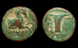 Aeolis, Kyme, Horse with Vase reverse, Sharp!